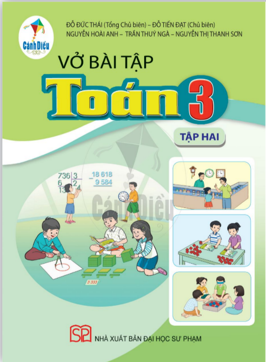 Vở Bài Tập Toán Lớp 3 tập 2 ( Cánh Diều )