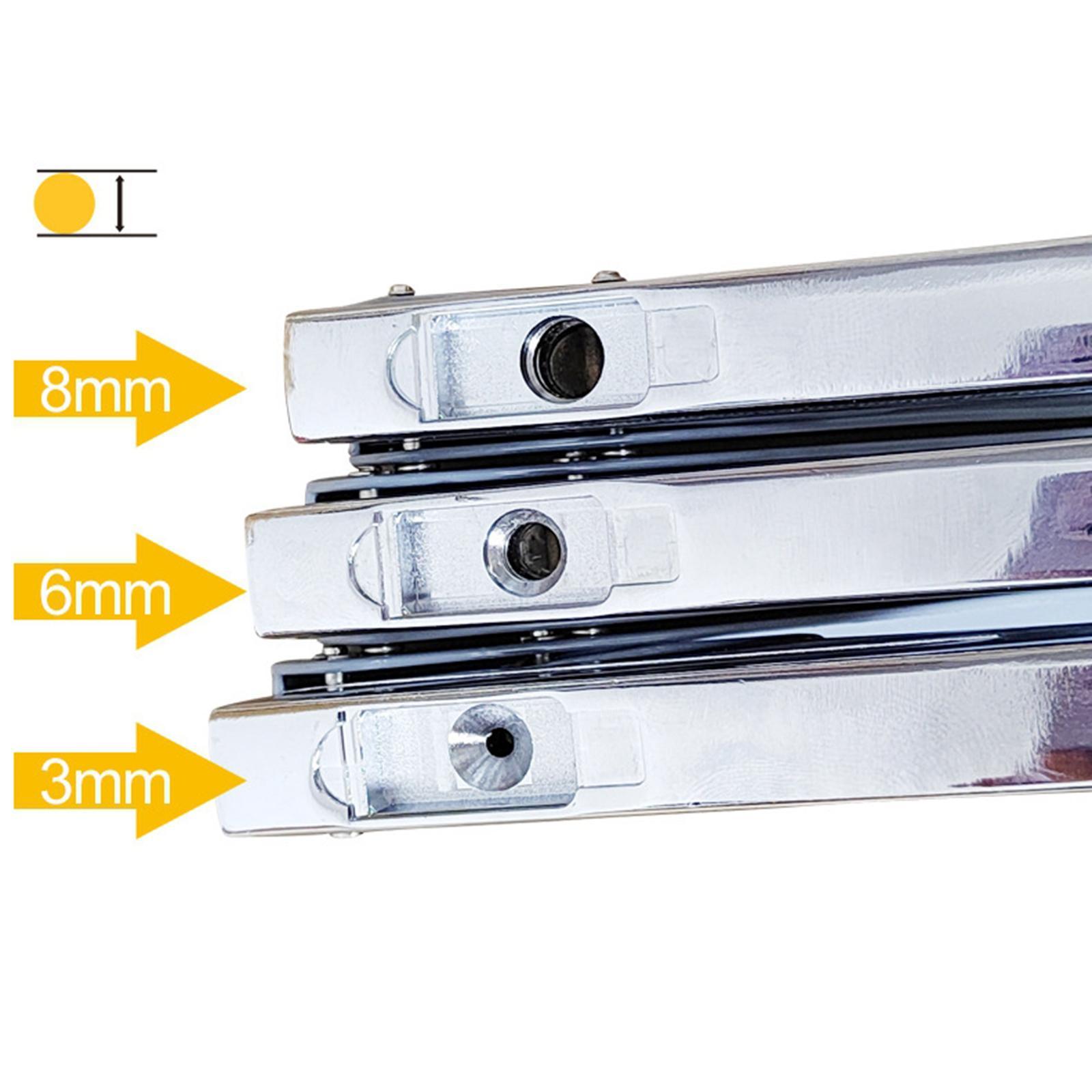 Handheld Hole Punch Durable Hole Puncher for Ticket Marking Badge DIY Crafts