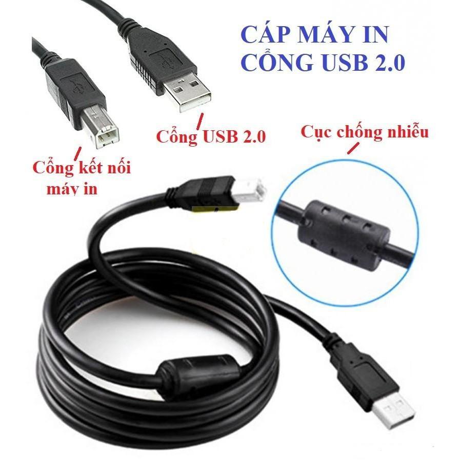 Cáp Máy In Chống Nhiễu Loại Tốt Dây Dài 3M