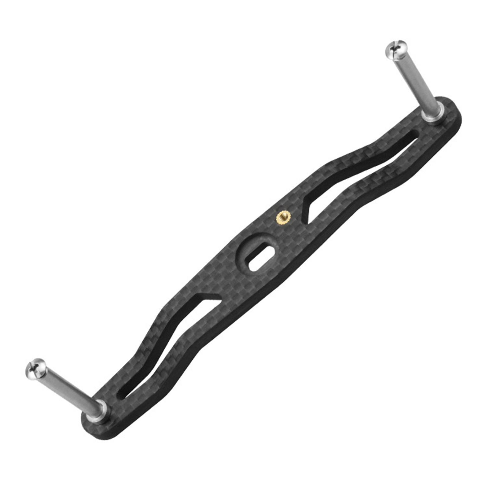 Carbon Baitcasting Reel Handle Left Right Handle Crank Accessory for Casting Reel