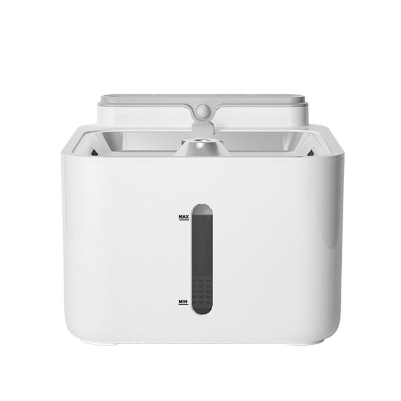 Máy Lấy Nước Tự Động cho Chó Mèo Cảm Biến Hồng Ngoại Tự động GO PET Fresh Water 3L pin sạc tích hợp