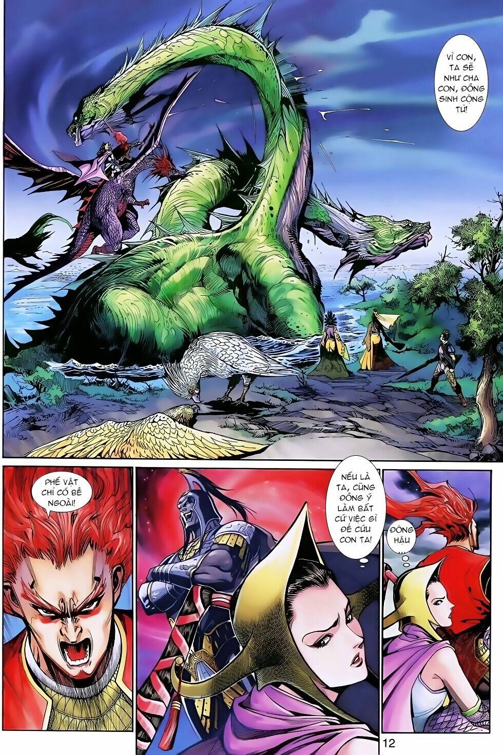 thần binh huyền kỳ 3+3.5 chapter 128 12