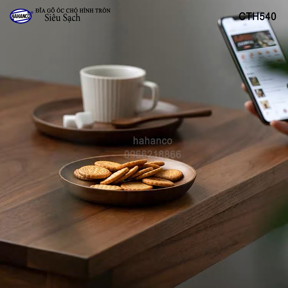 Đĩa Khay Gỗ Óc Chó hàng Xuất Khẩu - đựng đồ ăn/trang trí - đĩa bánh mì/trái cây/ bít tết/ pizza/ phụ kiện chụp ảnh, bày món ăn trong nhà hàng - Sang trọng trên bàn ăn