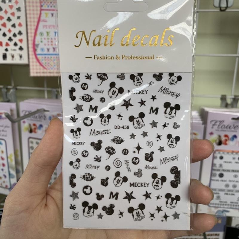 Sticker Nail, Sticker Dán Móng Dùng Trang Trí Móng Hàng Chuẩn Loại 1