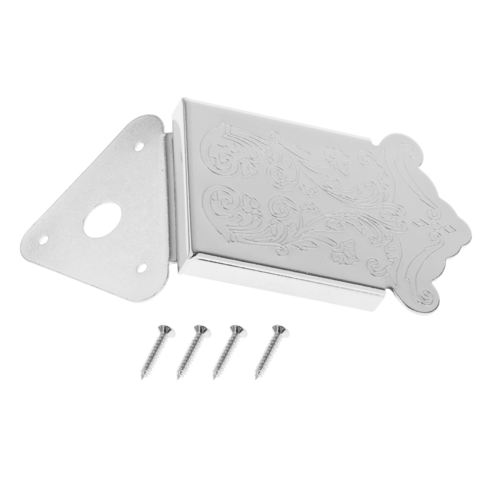 Mandolin String Plate with Screws Replaces Professional Durable Parts for Tailpiece