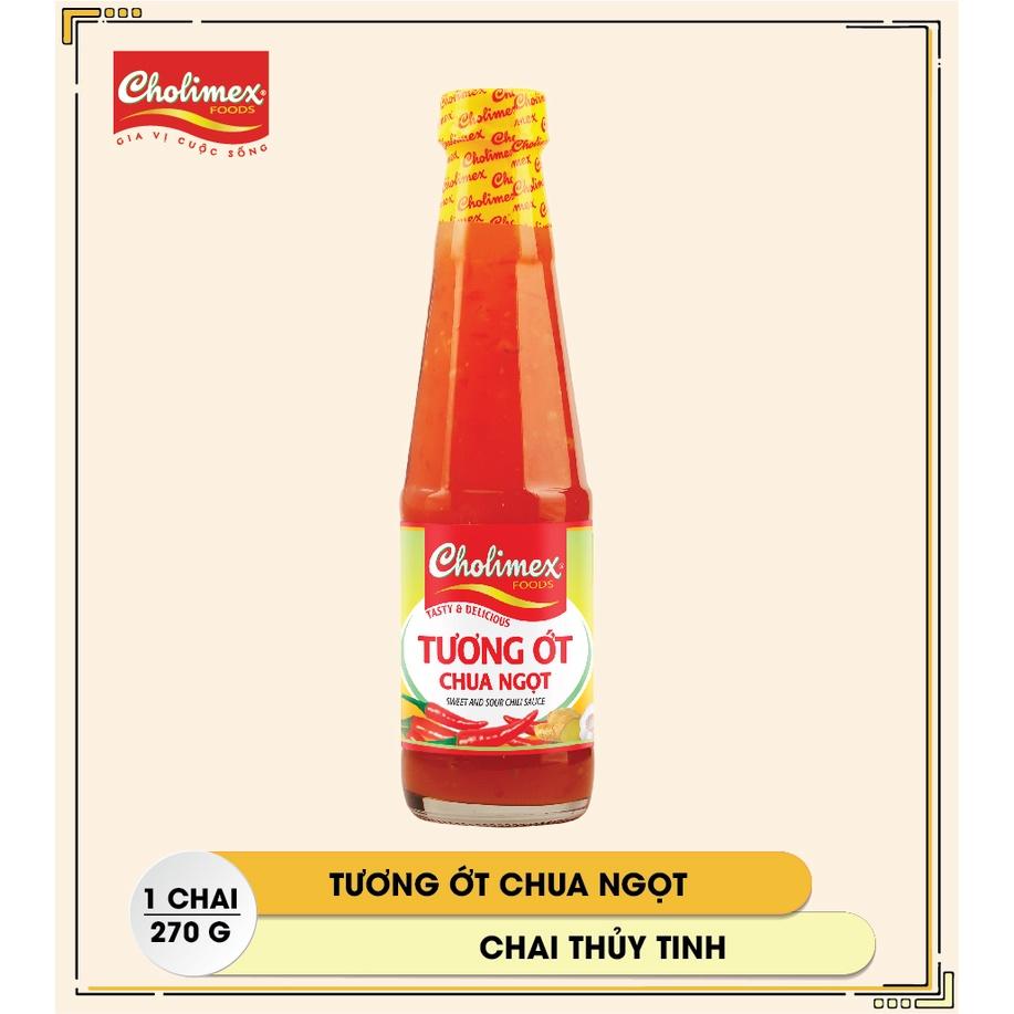 Tương ớt chua ngọt Cholimex chai thuỷ tinh 270g