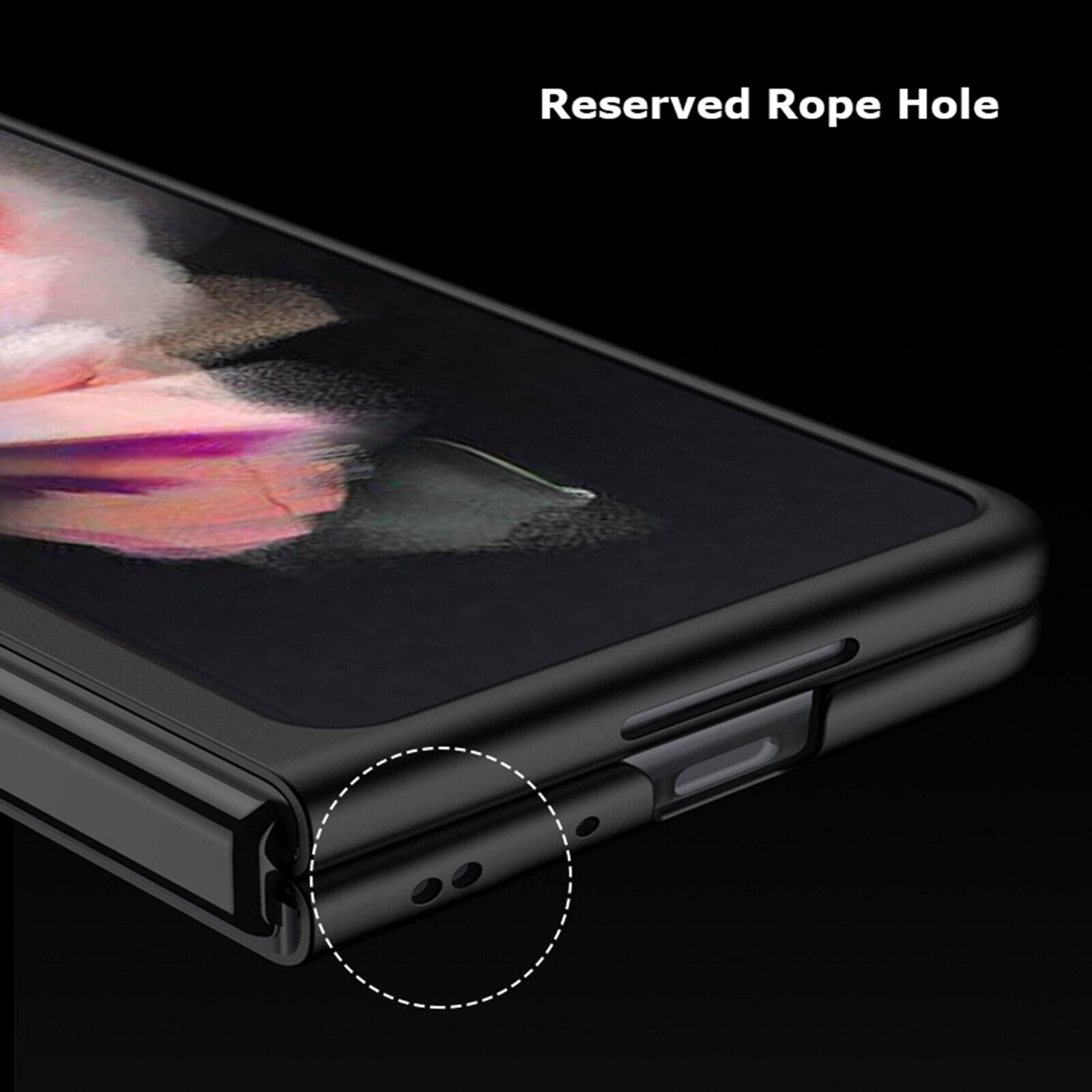 Ốp lưng chống sốc cho Samsung Galaxy Z Fold 3 hiệu Likgus Brow luxury - hàng nhập khẩu