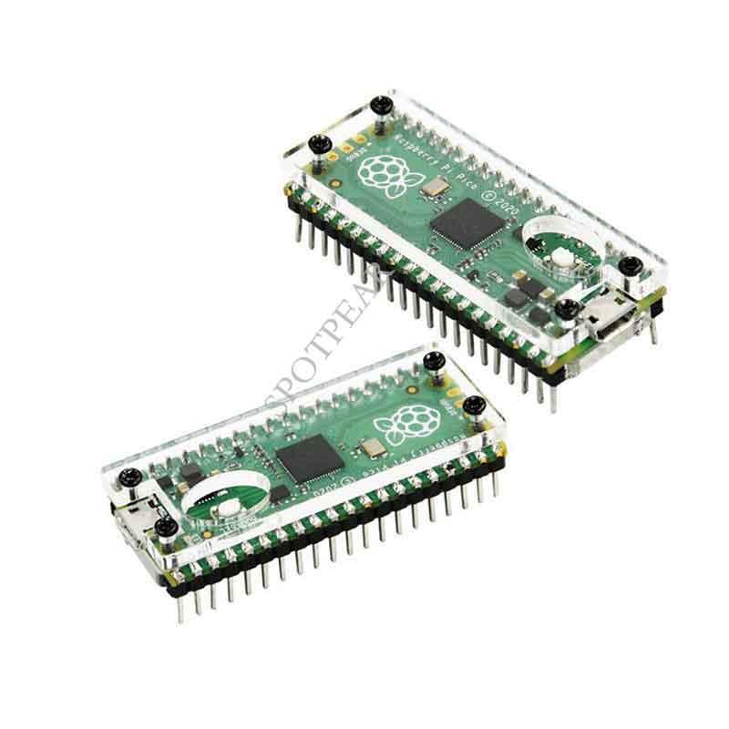 Raspberry Pi Pico hoặc Pico W hoặc Pico với Bộ Vỏ Acrylic