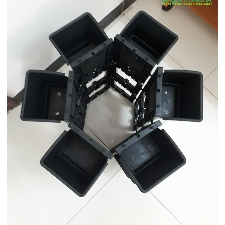 10 Bộ Chậu Vườn Tường Đứng Trồng Rau Trồng Hoa Cây Cảnh Cảnh Quan