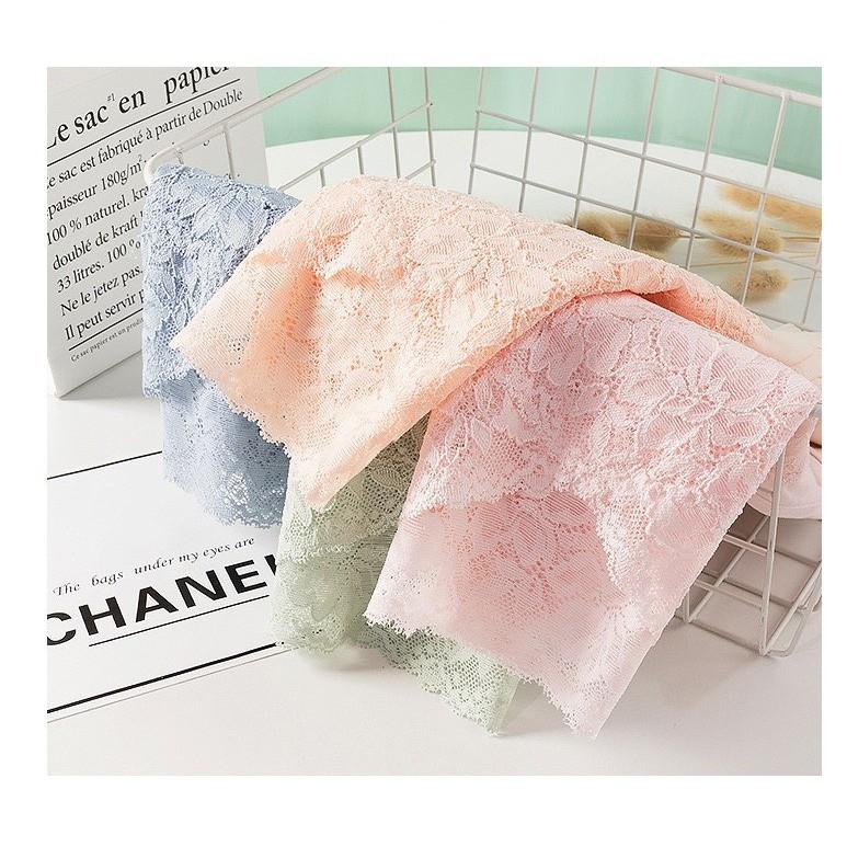 COMBO 5 QUẦN COTTON PHỐI REN LƯNG CAO ÔM BỤNG 86041