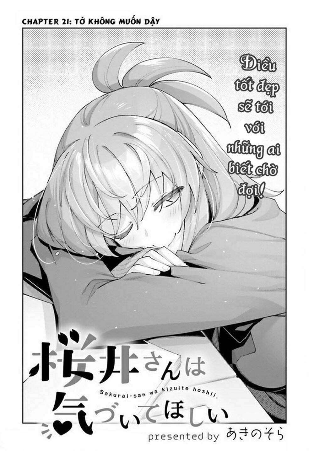 sakurai-san muốn được để ý chapter 21 5