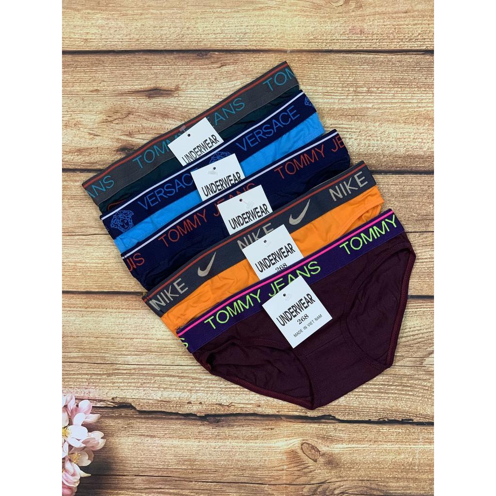 COMBO 10 QUẦN LÓT NỮ COTTON LƯNG CHỮ 268