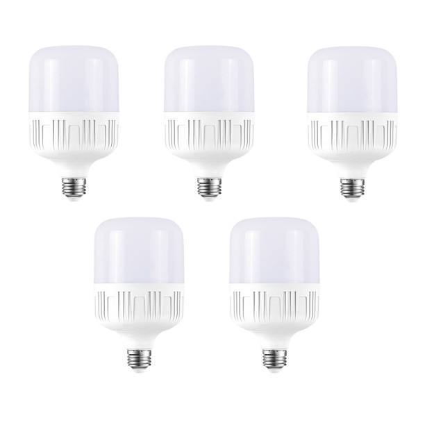 Bộ 5 bóng đèn led búp trụ 9w kín nước siêu bền
