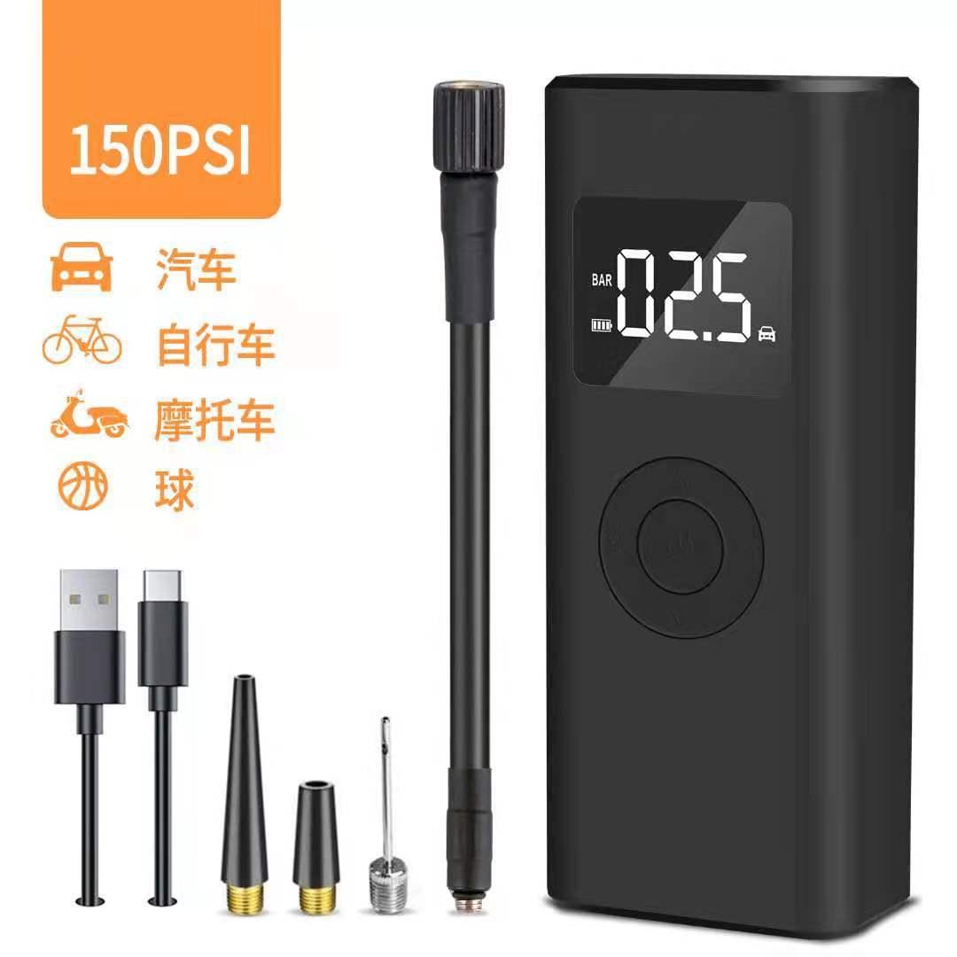 Vận Chuyển Nhanh 2500 MAh Điện Không Dây Máy Bơm Không Khí Di Động Ô Tô Xe Đạp Lốp Xe Điện Plus Bơm Hơi Máy Bơm Không Khí