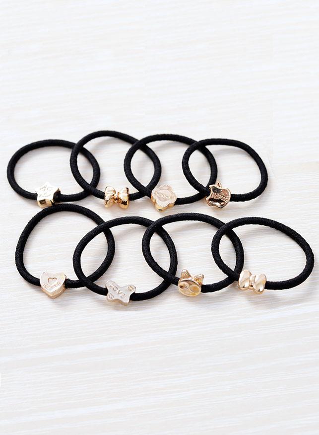 Bộ 10 Dây Buộc Tóc Hàn Quốc Thời Trang