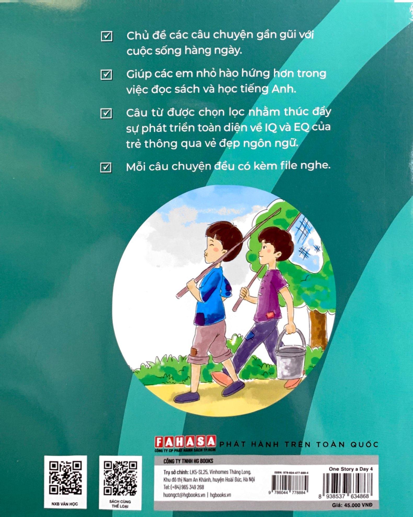 Mỗi Ngày Một Câu Chuyện - One Story A Day - 365 Câu Chuyện Truyền Cảm Hứng Được Viết Bởi Các Chuyên Gia Giáo Dục Hàng Đầu Canada - Tháng 4