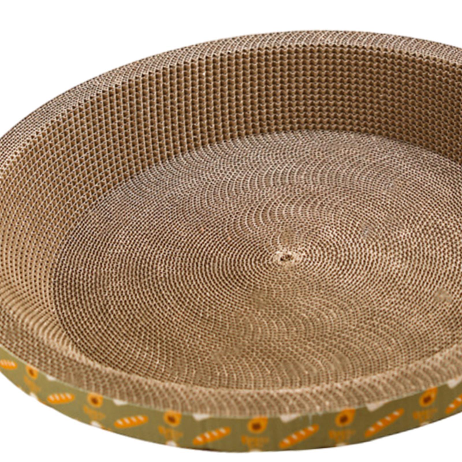 Round Cat Scratching Board Sofa Pet Supplies Cat Scratcher for Grinding Claw