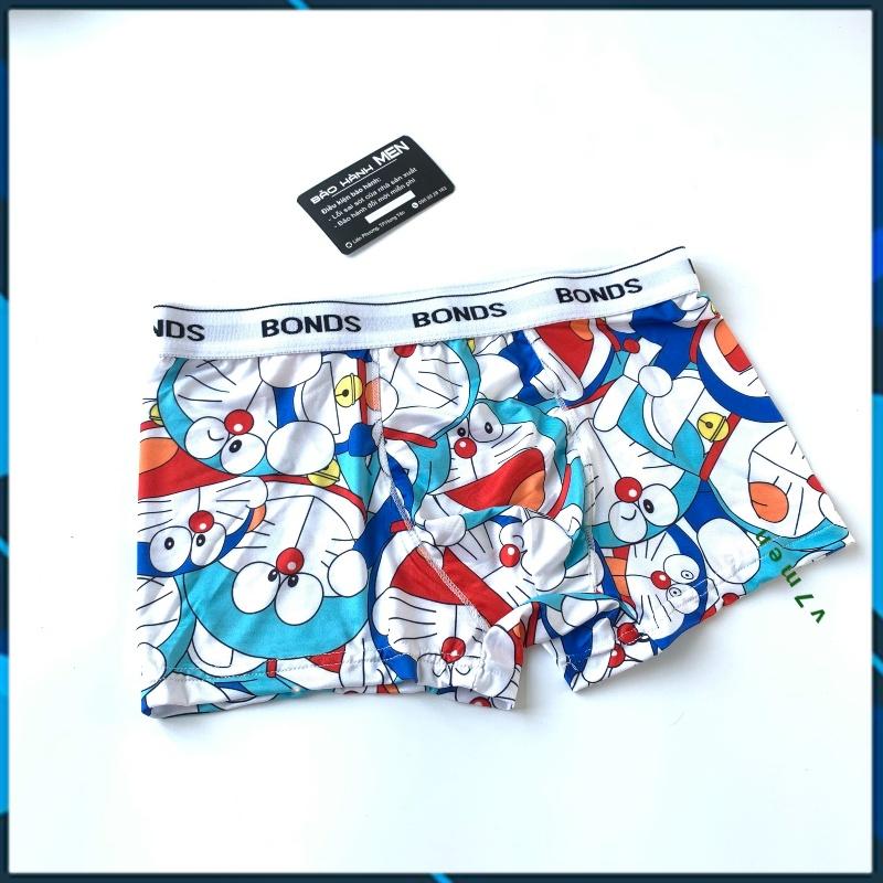 4 Quần sịp quần lót nam thun lạnh cao cấp họa tiết nhân vật hoạt hình doremon,chuột mickey