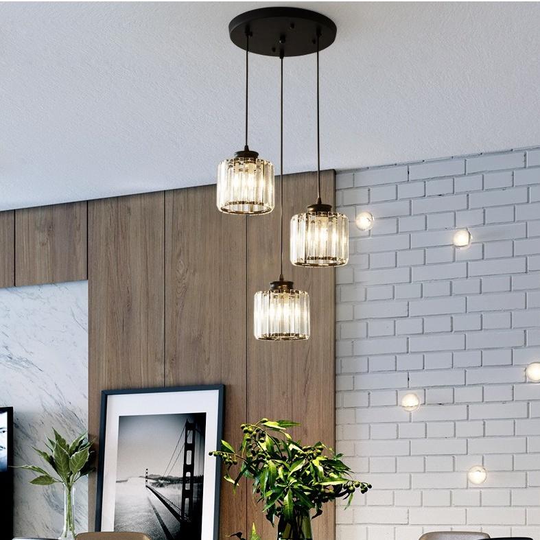 Đèn thả pha lê TOGU cao cấp trang trí nội thất hiện đại, sang trọng.