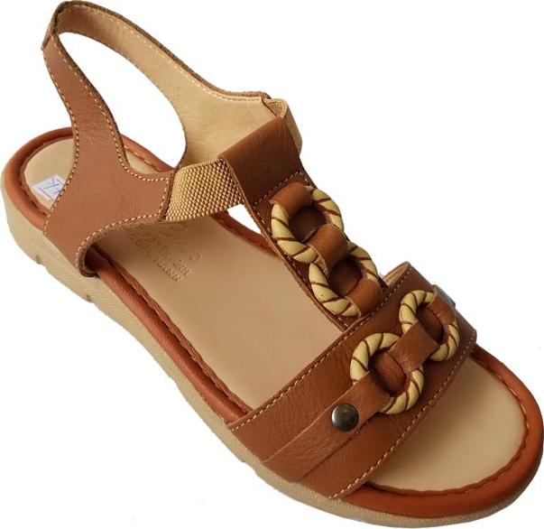 Hình ảnh Giày Sandal Nữ BIGGBEN Da Bò Thật SDN0399