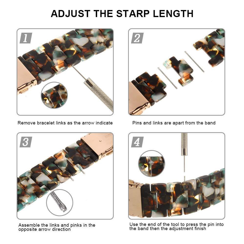 Dây Đeo Nhựa Trong Suốt Cho Đồng Hồ Thông Minh Garmin Active Vivoactive 4