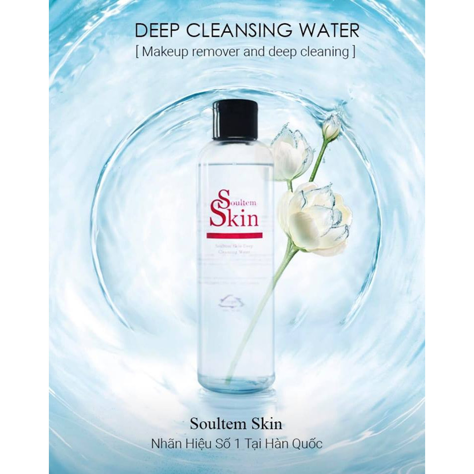 NƯỚC TẨY TRANG - SOULTEM SKIN DEEP CLEANSING WATER