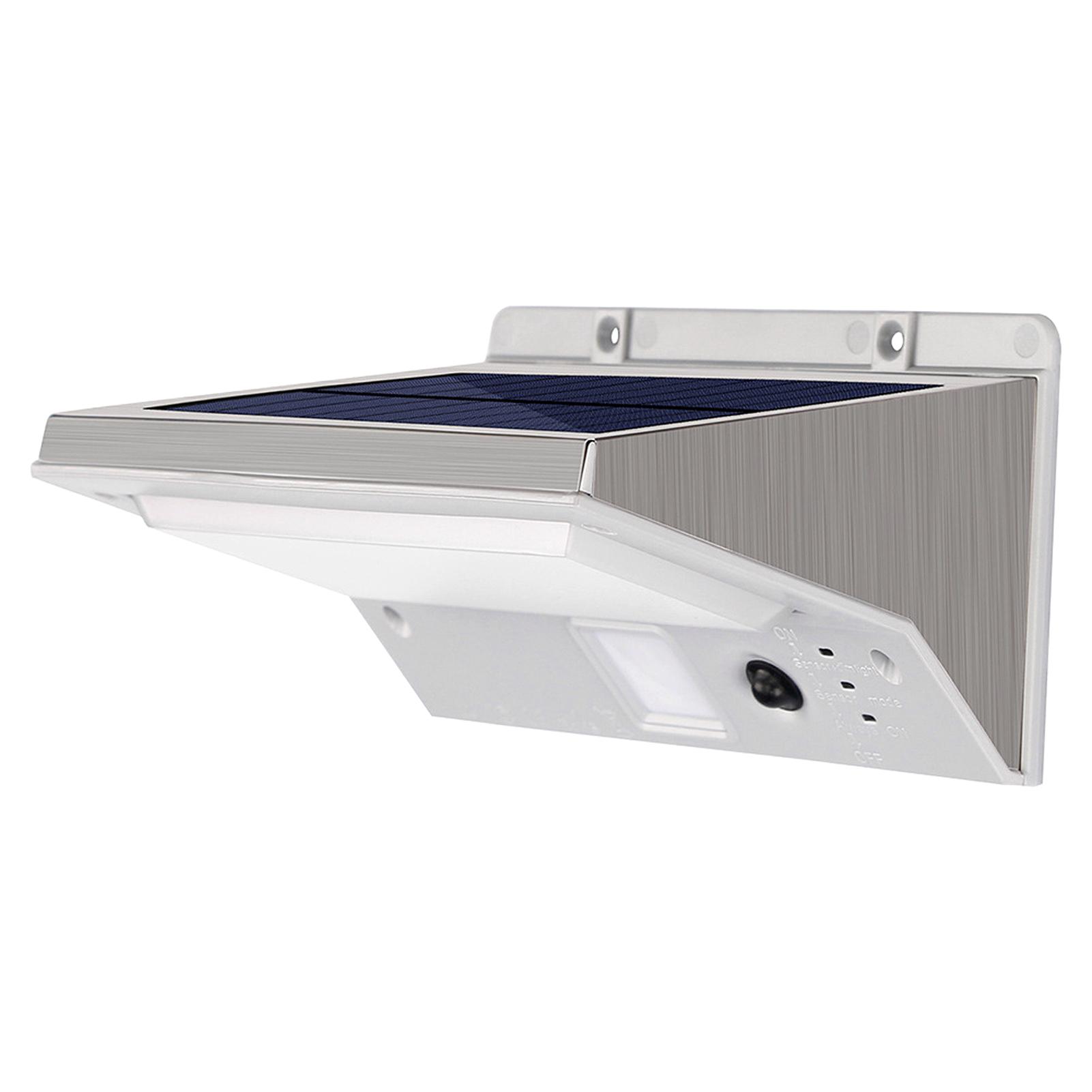 Đèn tường LED Cảm biến chuyển động ngoài trời, sử dụng năng lượng mặt trời với 3 chế độ chiếu sáng