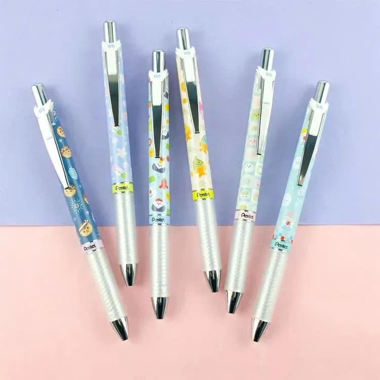 Bút Gel EnerGel Kawaii Snacks Series 0.5 mm - Pentel-BLN75KW41-A - Takoyaki - Mực Đen