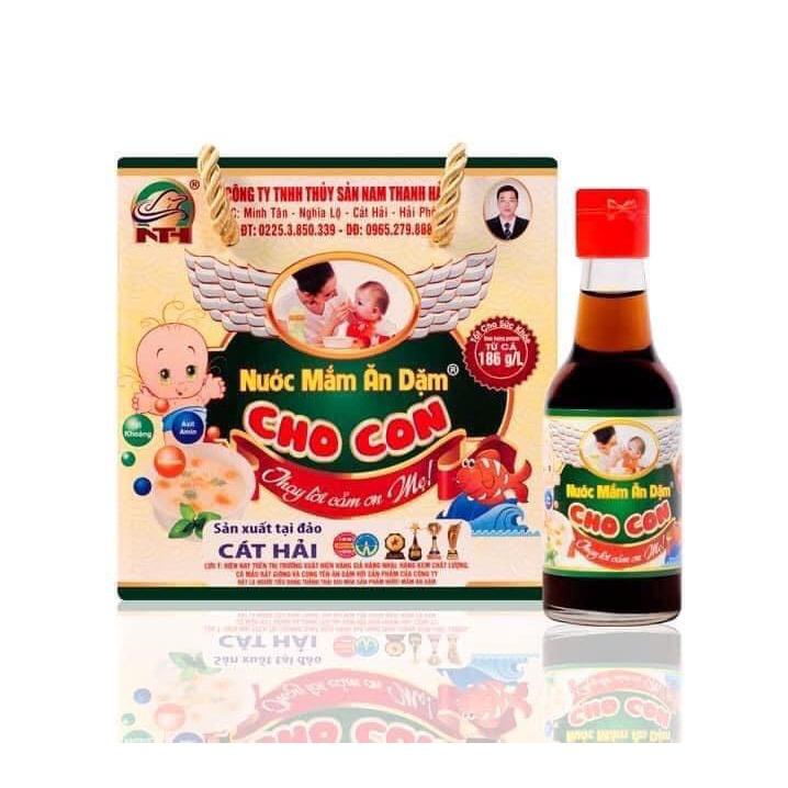 Nước mắm Ăn Dặm cho bé - đảm bảo an toàn sức khỏe cho bé, chai 50ml