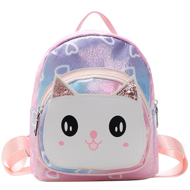 Hoạt Hình PU Trẻ Em Ba Lô Mẫu Giáo Schoolbag Động Vật Trẻ Em Ba Lô Trẻ Em Học Túi Dễ Thương Bé Gái Lưng Cho 2-6 Y