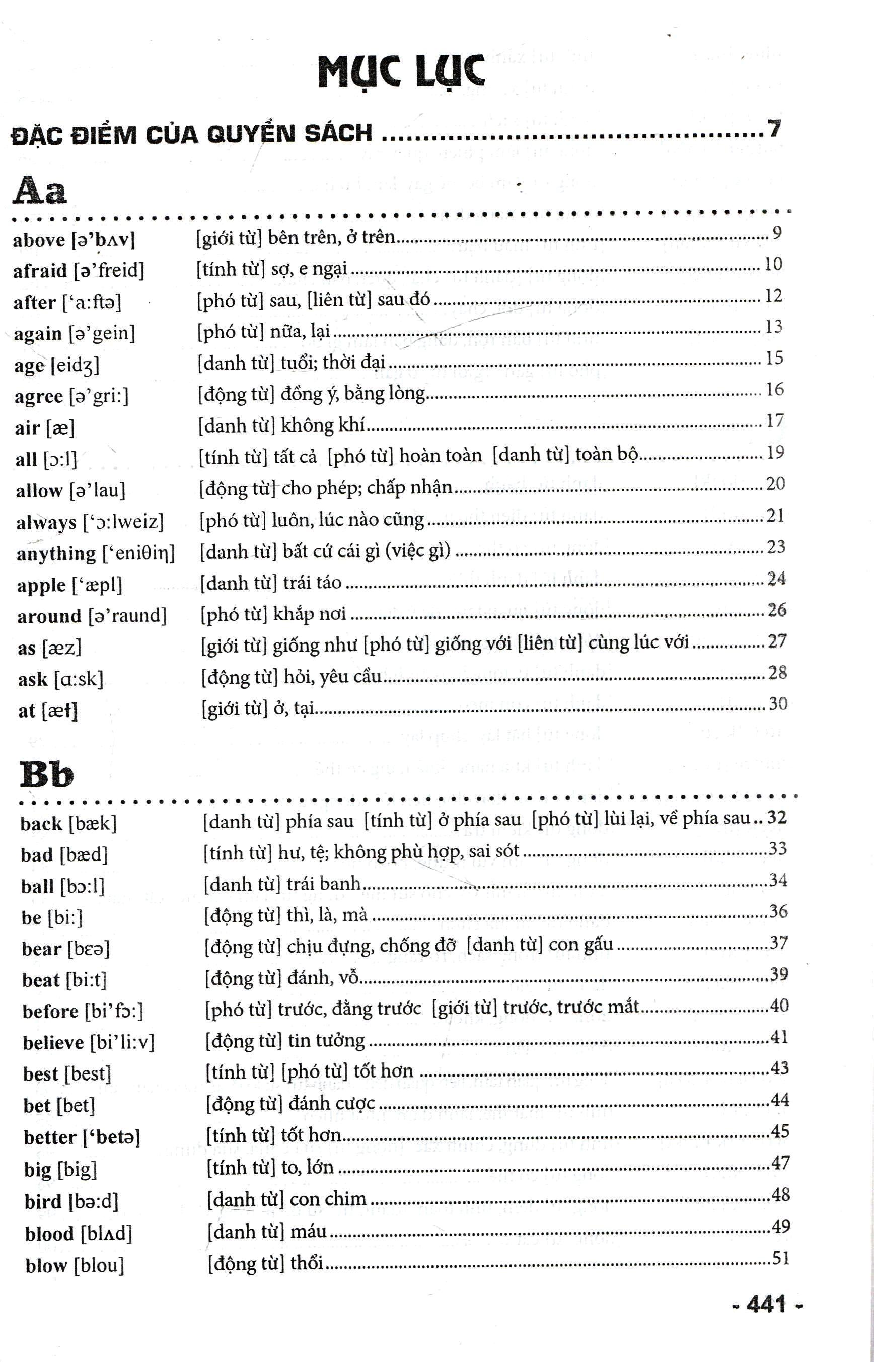 Từ Điển Mẫu Câu Đàm Thoại Tiếng Anh Phổ Biến: Từ A Đến Z - ảnh 8