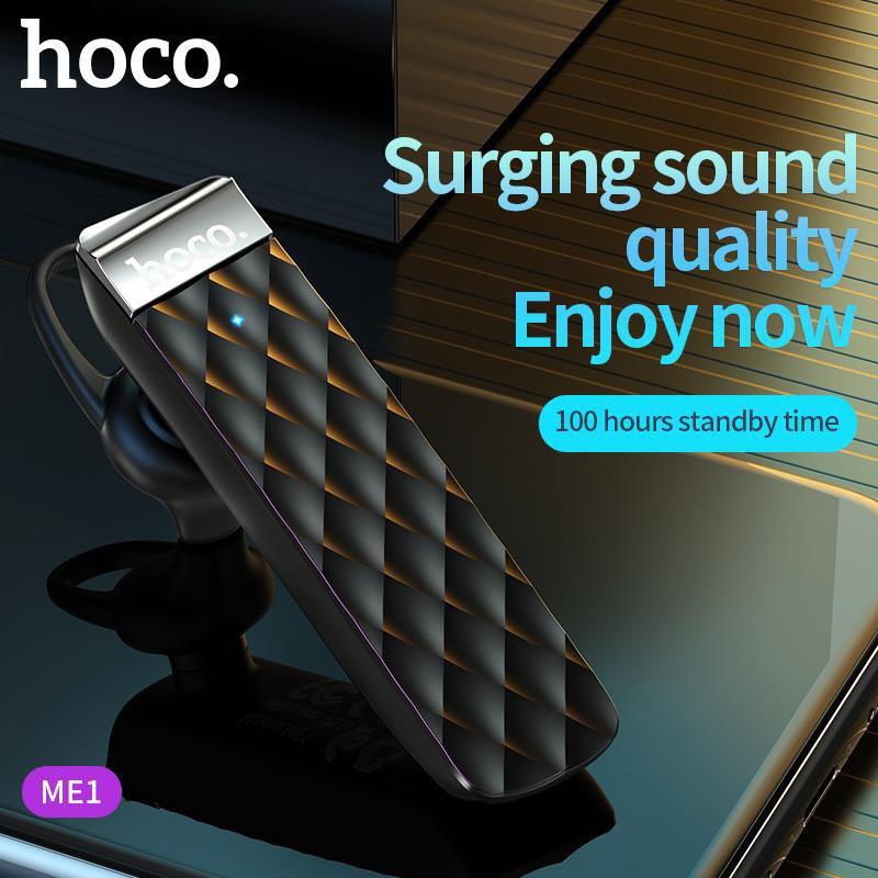 Tai nghe bluetooth dành cho Hoco ME1 Cool Mic V5.0 Pin dùng 5H  - Hàng Chính Hãng