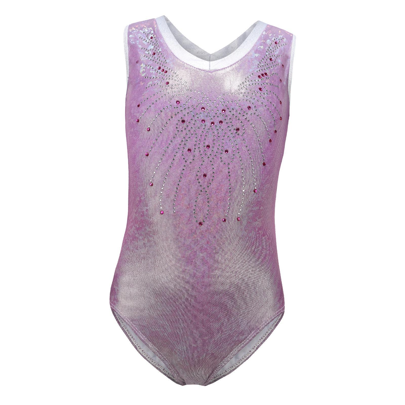 Ballet Dance Wear Girls Gymnastics Leotards for Professional Competition Gym
