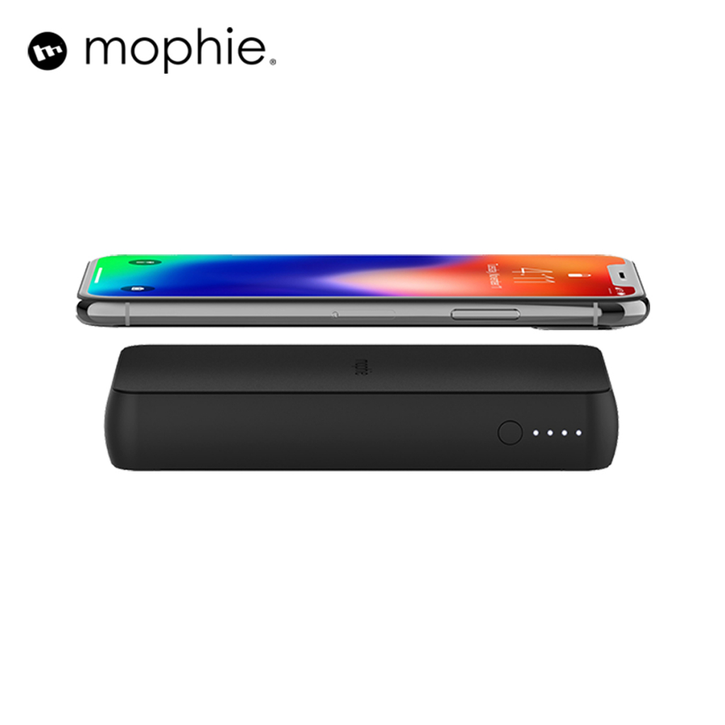 Sạc dự phòng Mophie Powerstation XL 10.000mAh tích hợp sạc không dây - Hàng chính hãng