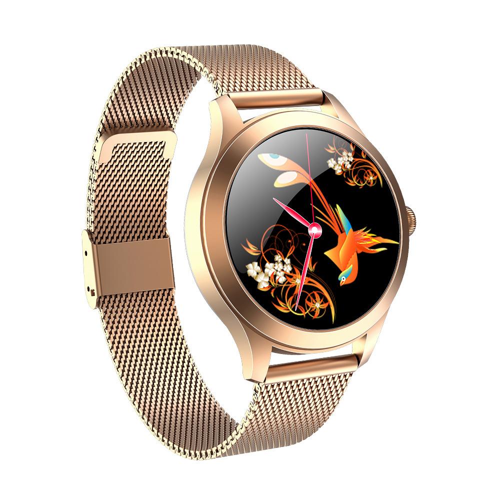 Giá thấp nhất Đồng hồ thông minh KW10Pro nhịp tim oxy trong máu theo dõi giấc ngủ nhắc nhở chu kỳ của phụ nữ vòng đeo tay thể thao dành cho nữ