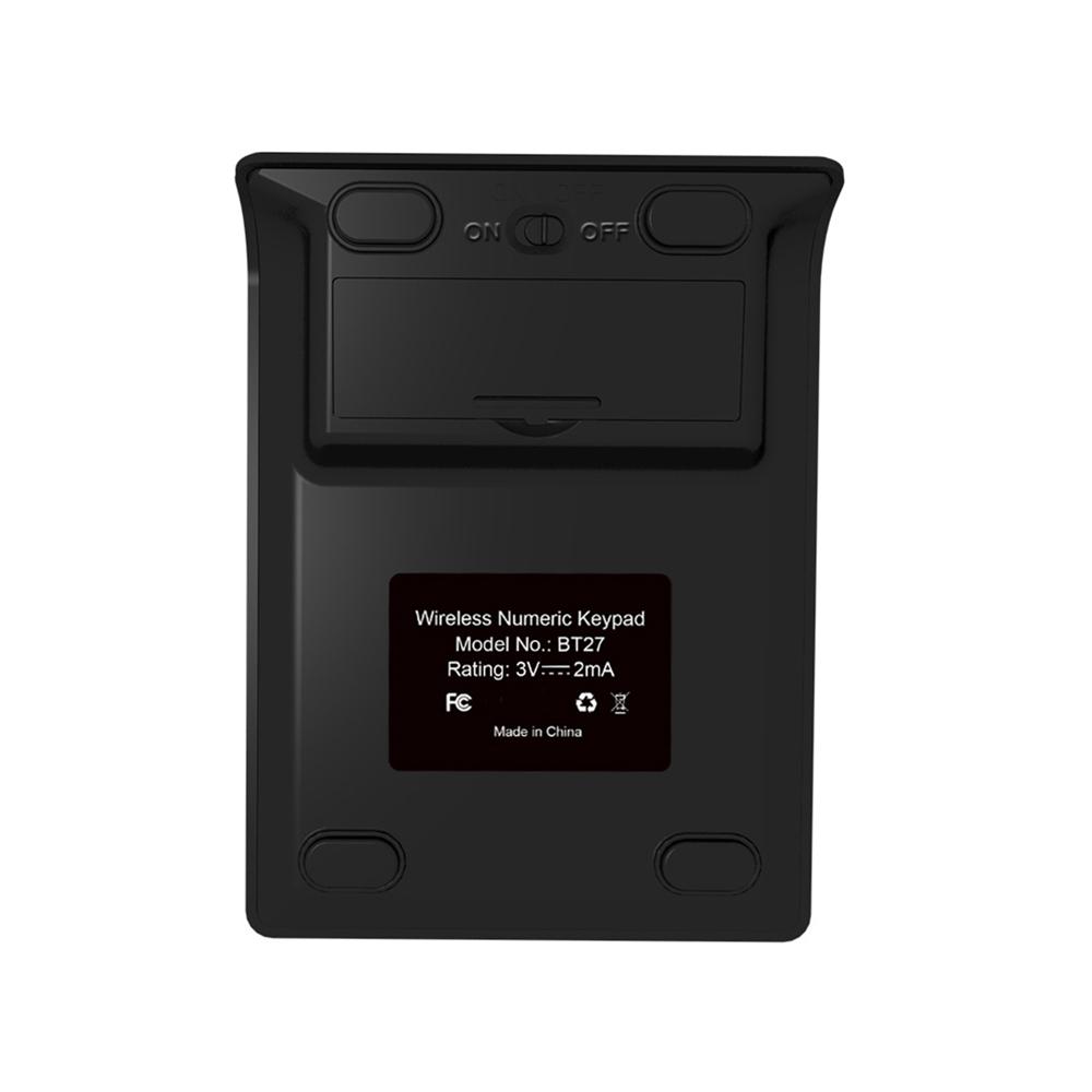 27 Phím Bluetooth Không Dây-Tương Thích Bàn Phím Số Mini Numpad Có Nhiều Phím Chức Năng Bàn Phím Số Dành Cho Máy Tính Kế Toán Đặc Nhiệm