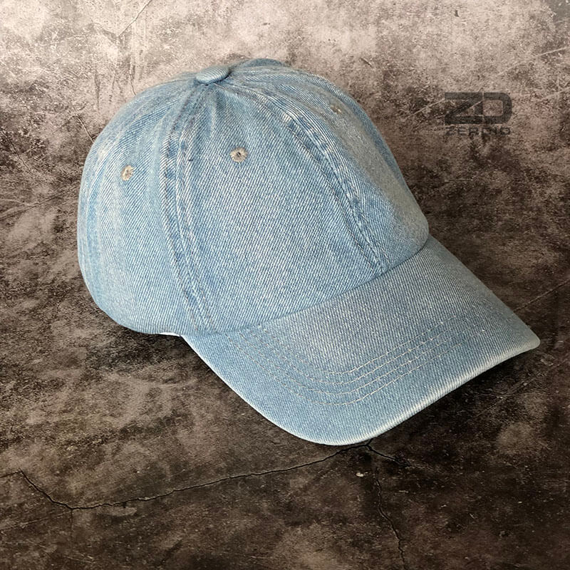 Mũ lưỡi trai, Nón kết jean nam nữ classic M158 thời trang cao cấp màu xanh nhạt