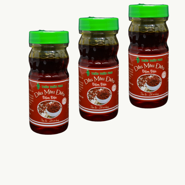 Combo 6 Chai Màu Dầu Điều Thiên Thiên Food 100ml Dùng tạo Màu Cho Món Thêm Hấp Dẫn