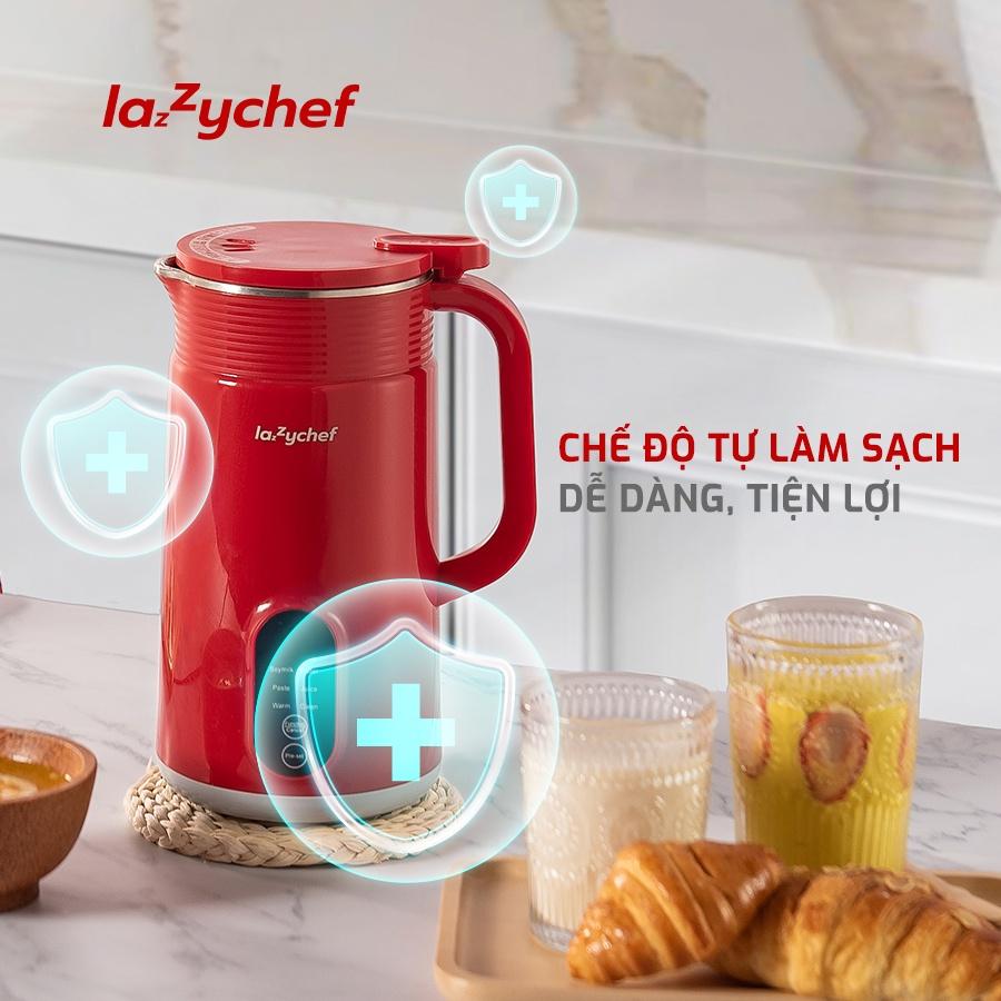 Máy Xay Ăn Dặm Cho Bé LazyChef 800ml- Làm Cháo Bí Đỏ, Chưng Yến, Làm Sữa Hạt Công Nghệ Đức