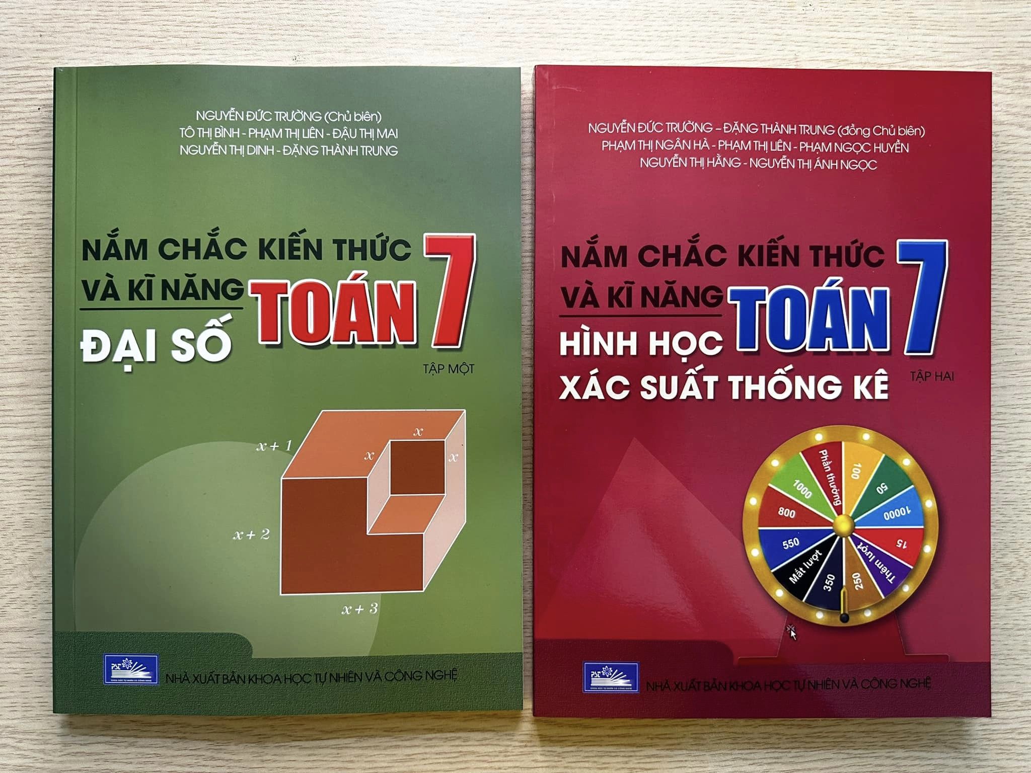 Sách - Nắm chắc kiến thức và kĩ năng Hình học Xác suất thống kê Toán 7 tập hai