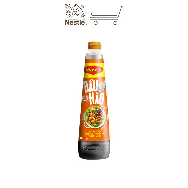Combo 2 dầu hào Maggi chai 820g