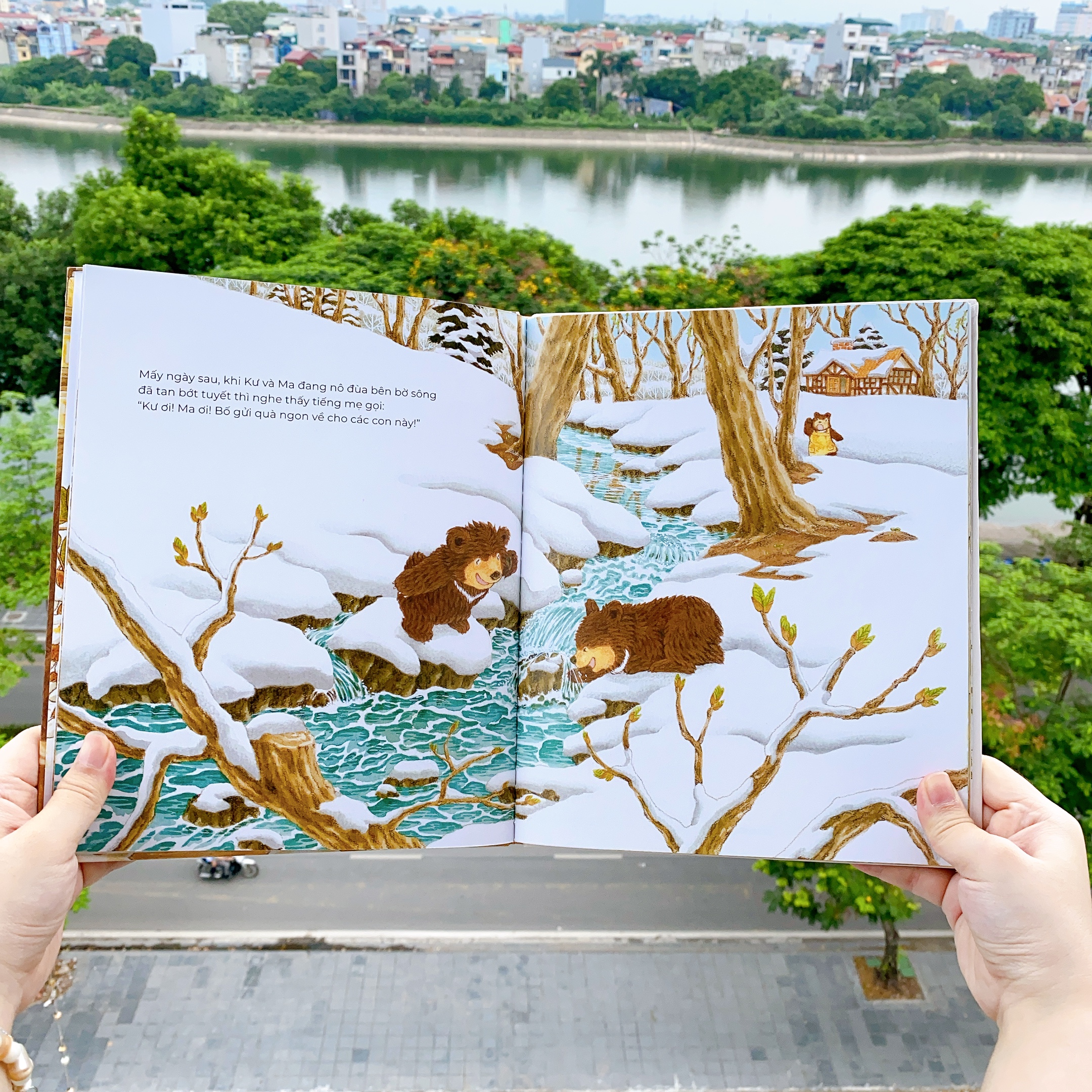 Sách cho bé từ 3 tuổi - Phát triển tư duy Tiệm mật ong lừng danh