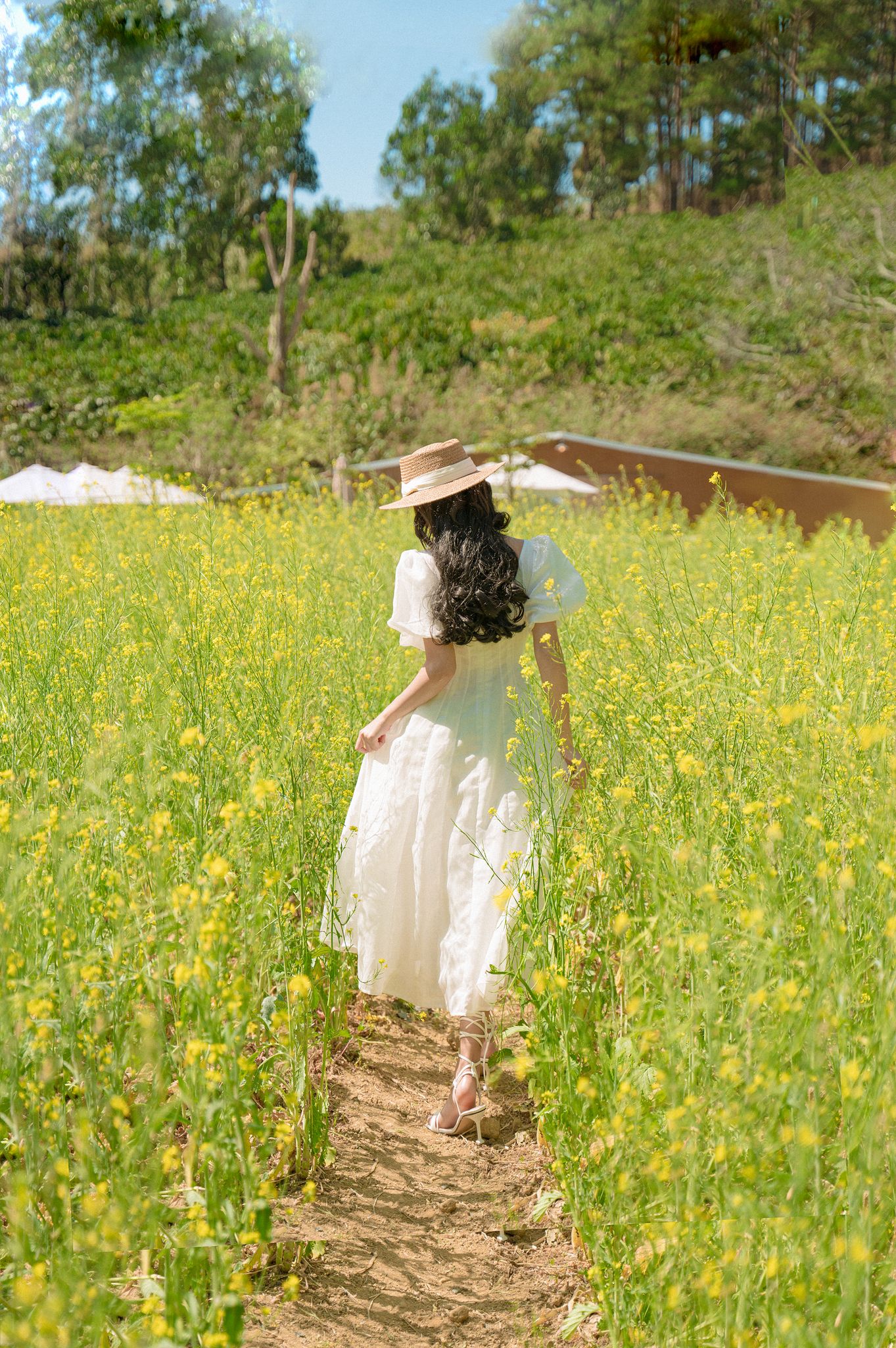 OLV - Đầm Clear White Dress