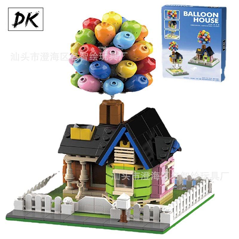 Đồ chơi Lắp ráp Ngôi Nhà Bay - DK7025 Balloon House - Xếp hình thông minh - Đồ chơi trí tuệ
