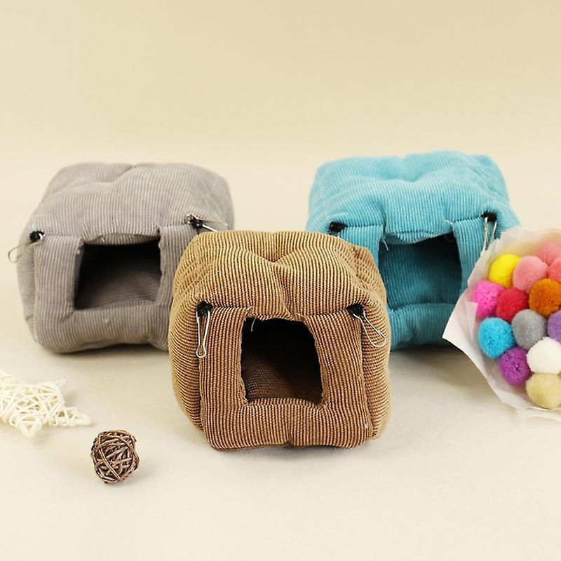 Giường hamster màu rắn giữ cho phụ kiện g ấm