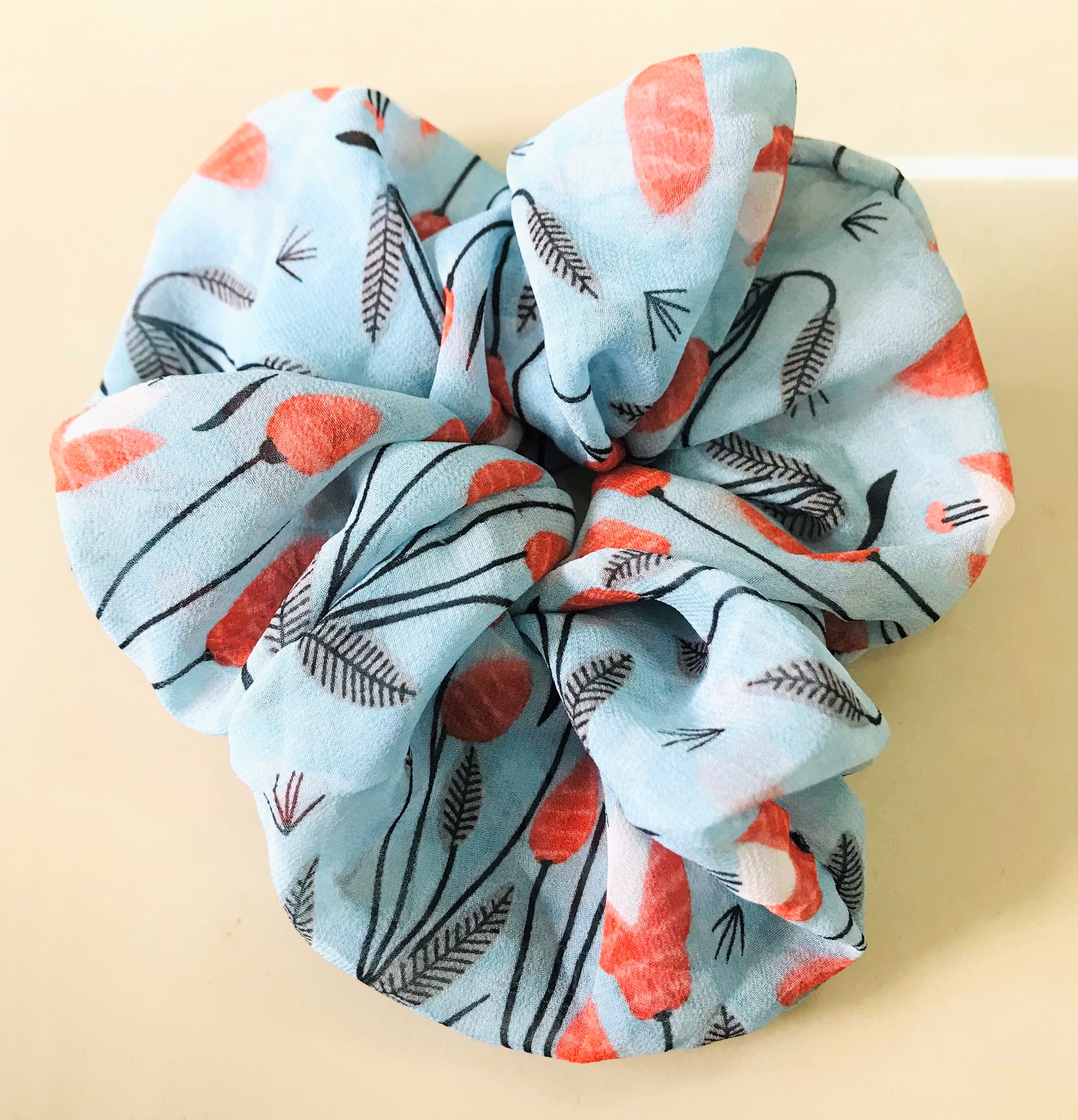 SCRUNCHIES - COMBO 1 - 3 - 5 DÂY CỘT TÓC SCRUNCHIES - NHIỀU MÀU - BẢN TO - DÂY BUỘC TÓC VẢI - CHO BẠN GÁI