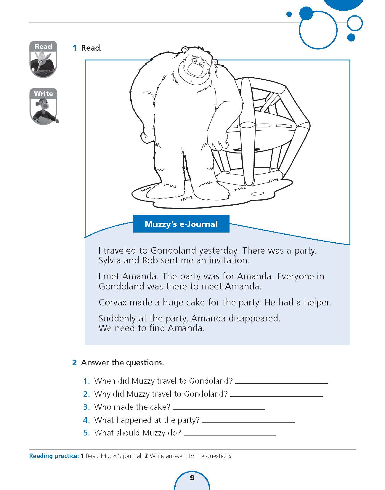 English With Muzzy Level 5 Activity Book