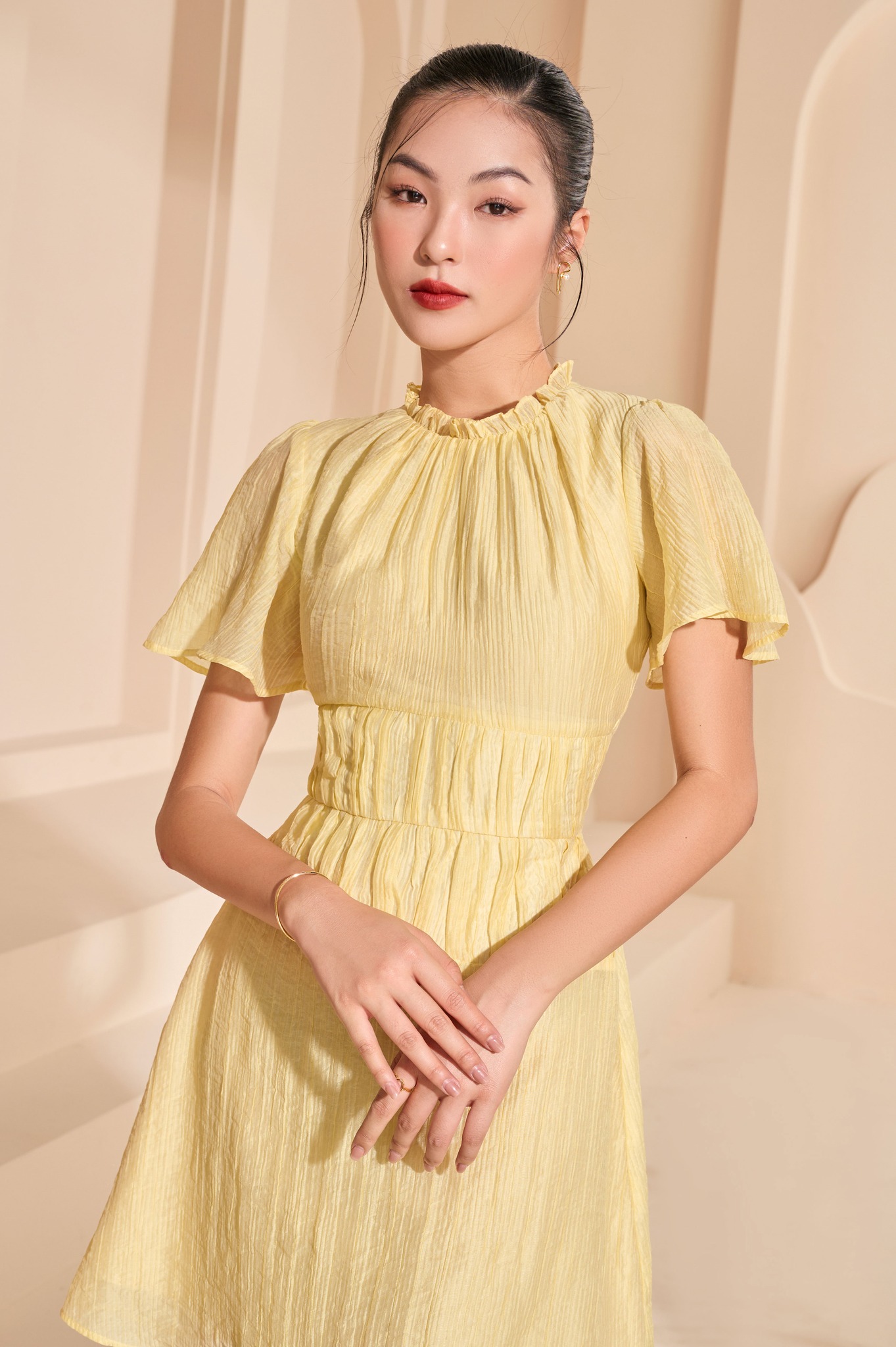 OLV - Đầm Darius Blonde Dress