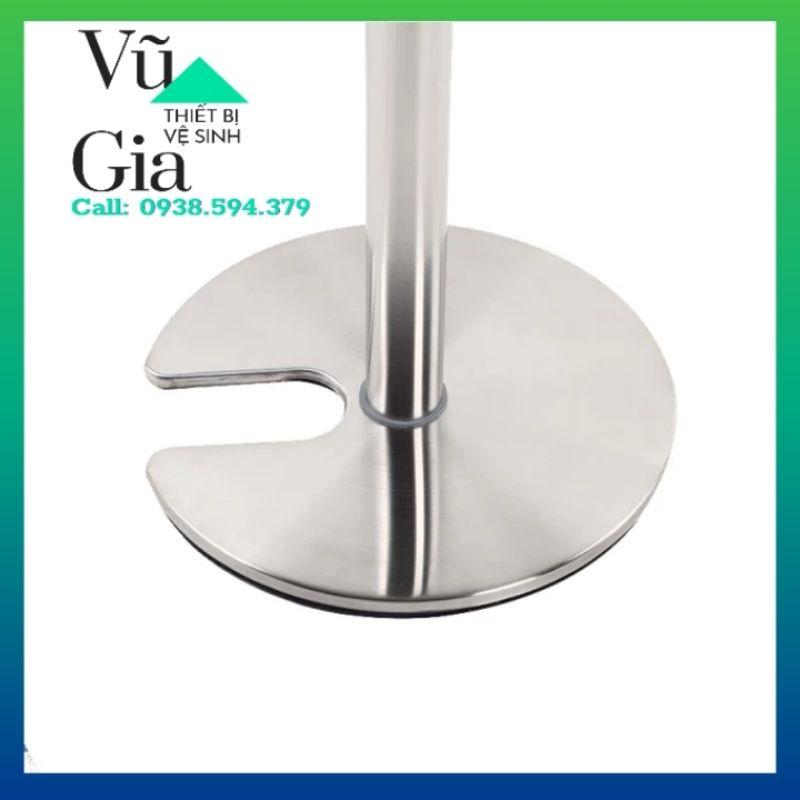 Cột Chắn Inox Đế Chữ U, Cột Chắn Phân Luồng Lối Đi, Cột Chắn Phân Cách