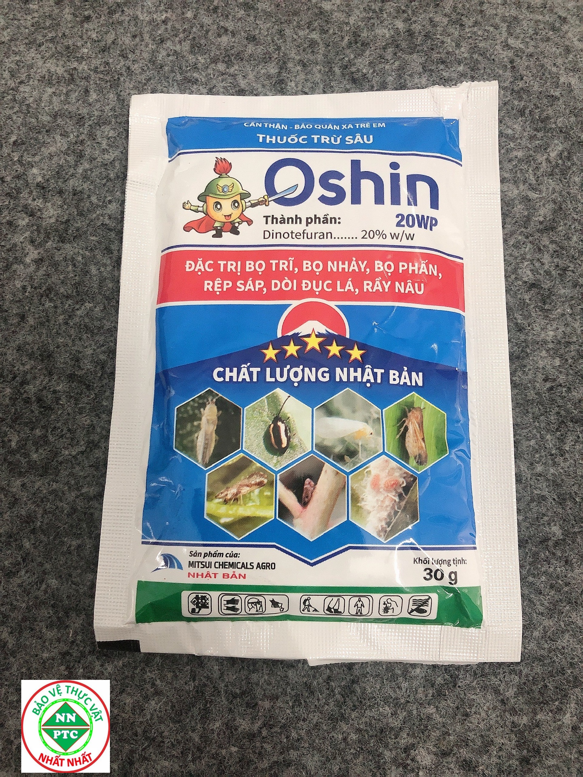 Sản Phẩm  Trừ Sâu Oshin 20wp